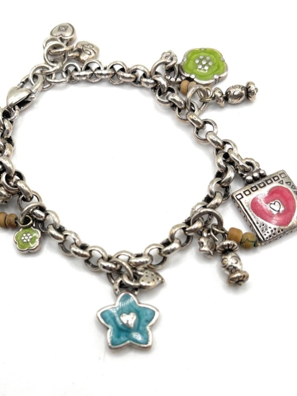 Brighton Havana Retired Charm Bracelet